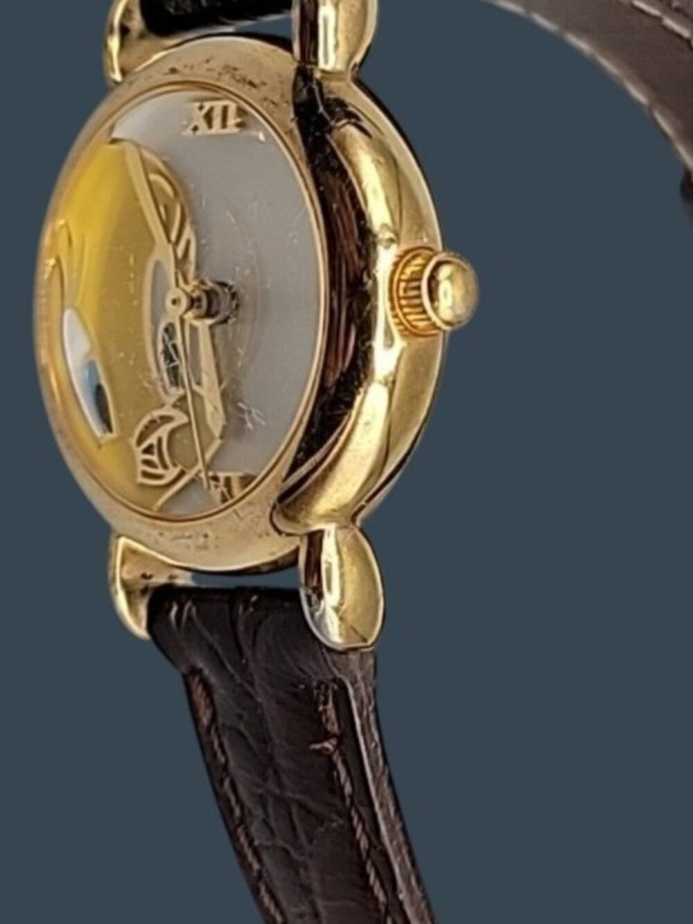 VTG Warner Brothers Store Exclusive Tweety Bird Watch 7" WB1720075 Gold Plated - Picture 12 of 16